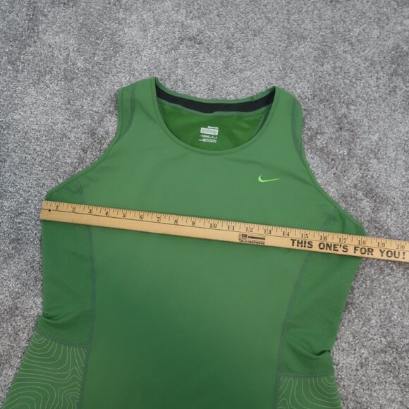 Nike Dri fit Tank Top Youth Size Large 12-14 Green Active - Picture 6 of 8
